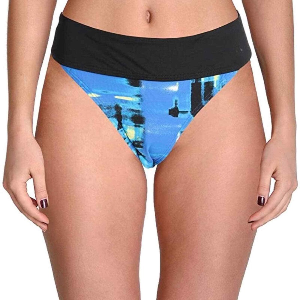 Calvin Klein Womens Printed Logo Swim Bottom XXL NWT $68